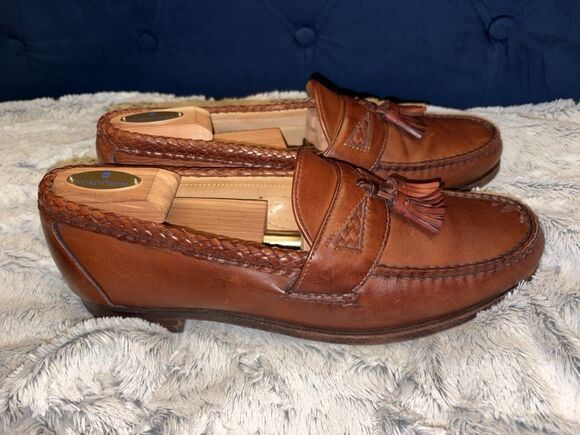 Allen Edmonds Maxfield Tassel Loafers Sz 11 D main image 5